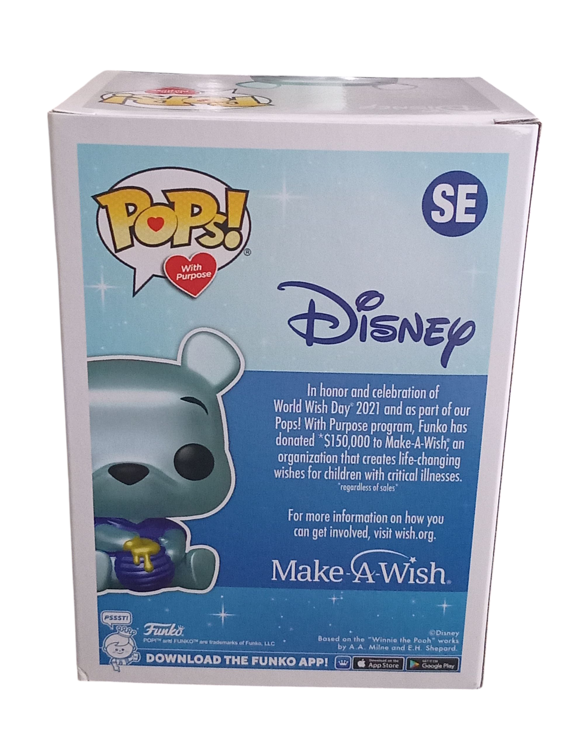 Funko POP! With A Purpose Disney Winnie The Pooh Hot Topic Exclusive Make A Wish image 2