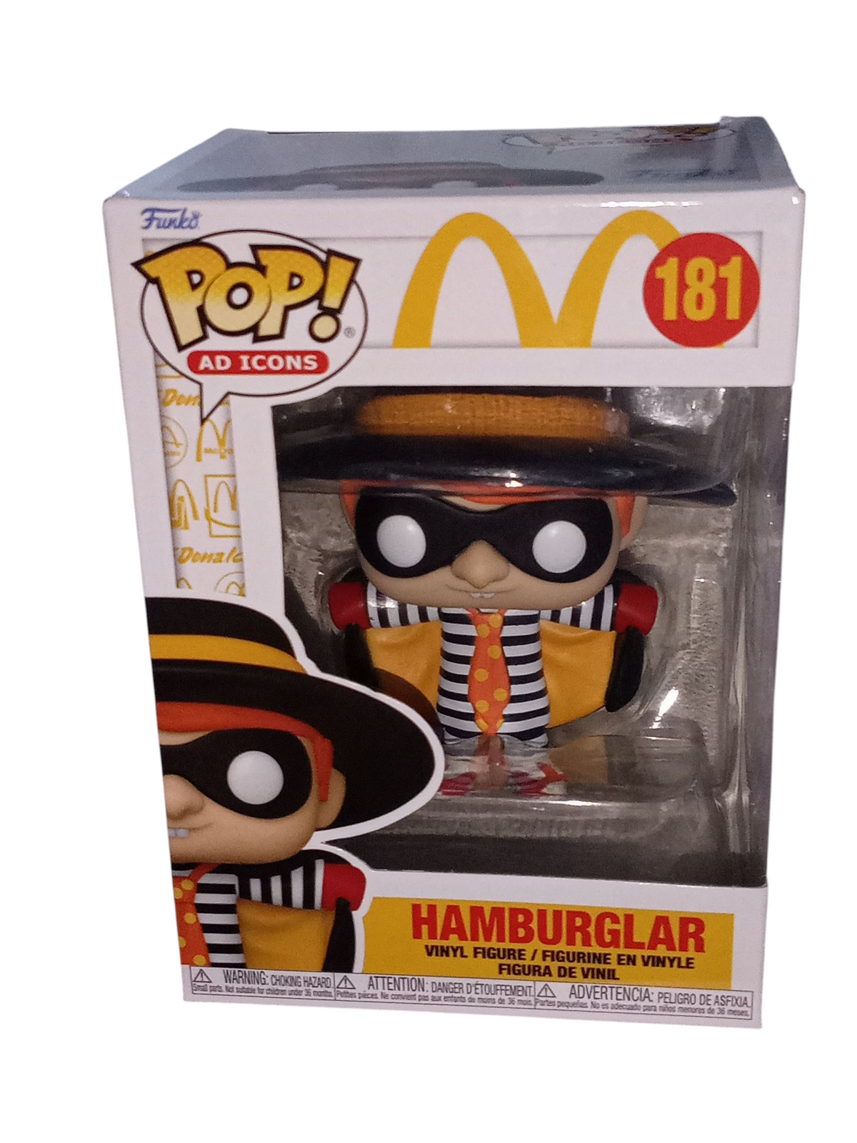 Funko Pop! Ad Icons McDonalds Hamburgler #181 Vinyl Figure