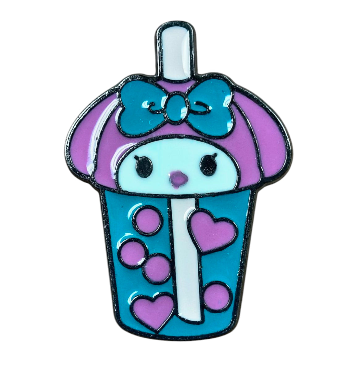 Sanrio Hello Kitty - My Melody Boba Tea Character Enamel Pin