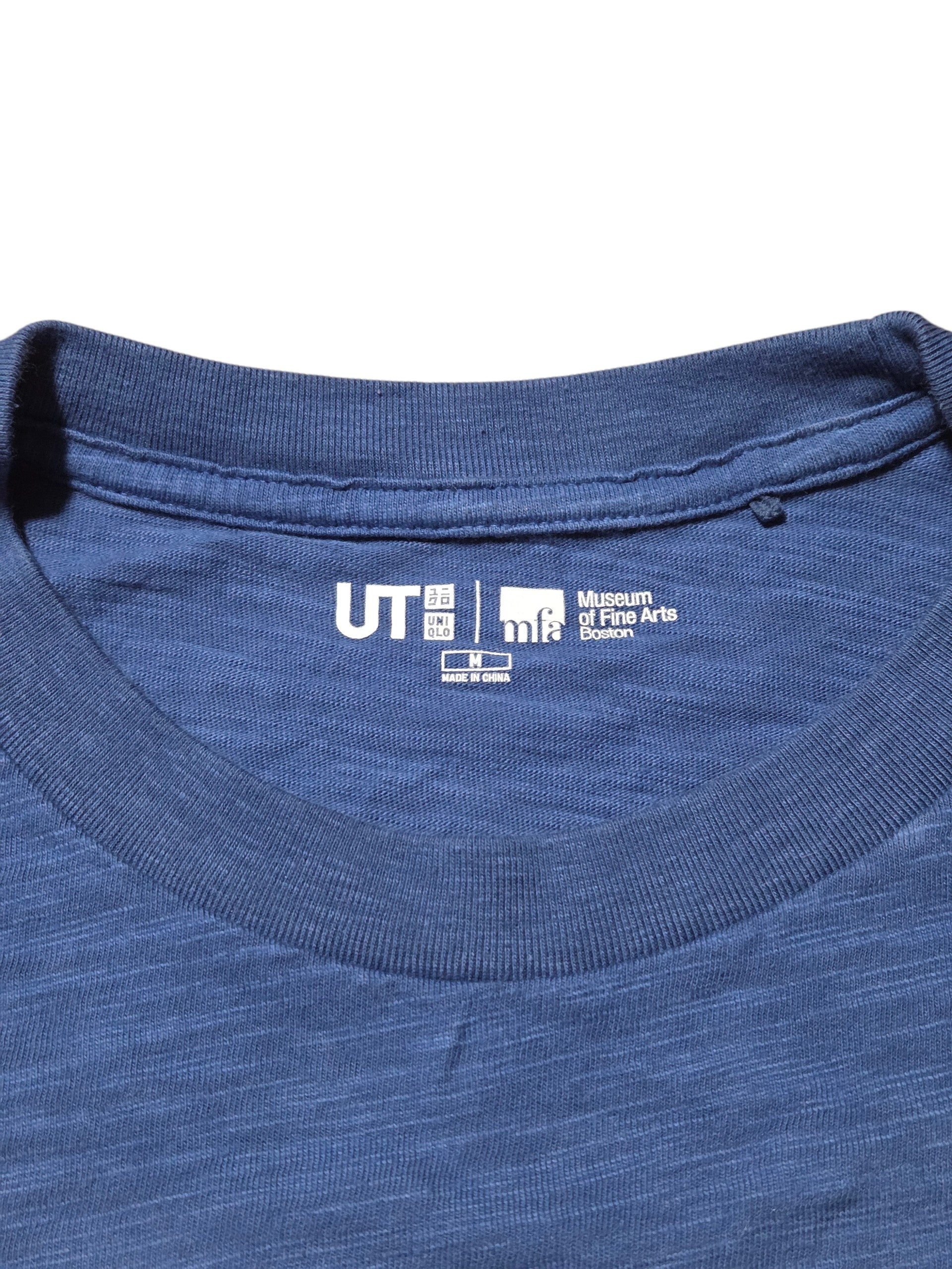 Uniqlo Museum of Fine Arts Boston Awa Province Naruto Whirlpools T- Shirt Medium image 3