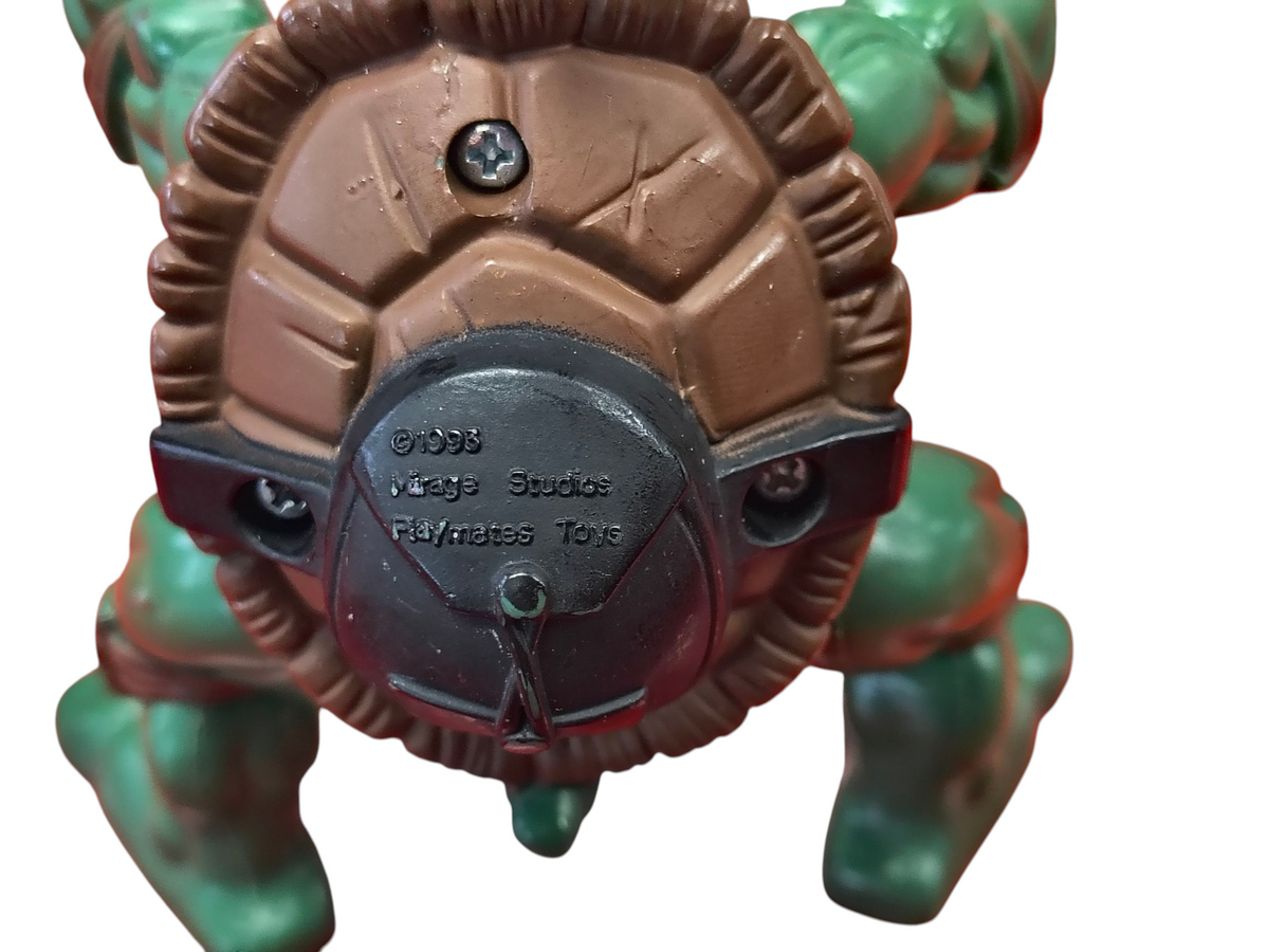 1993 Playmates TMNT Jump Attack Jujitsu Raphael Action Figure image 3
