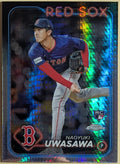 2024 Topps Chrome Update Prism Refractors #USC9 Naoyuki Uwasawa Boston Red Sox