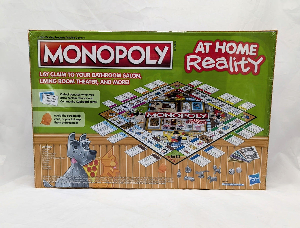 Monopoly At Home Reality Board Game image 2