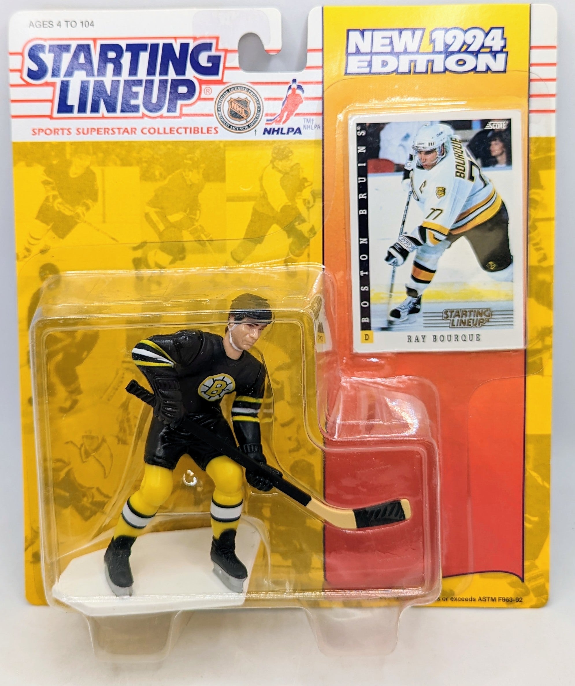 1994 Kenner Starting Lineup Ray Bourque Boston Bruins Hockey NHL