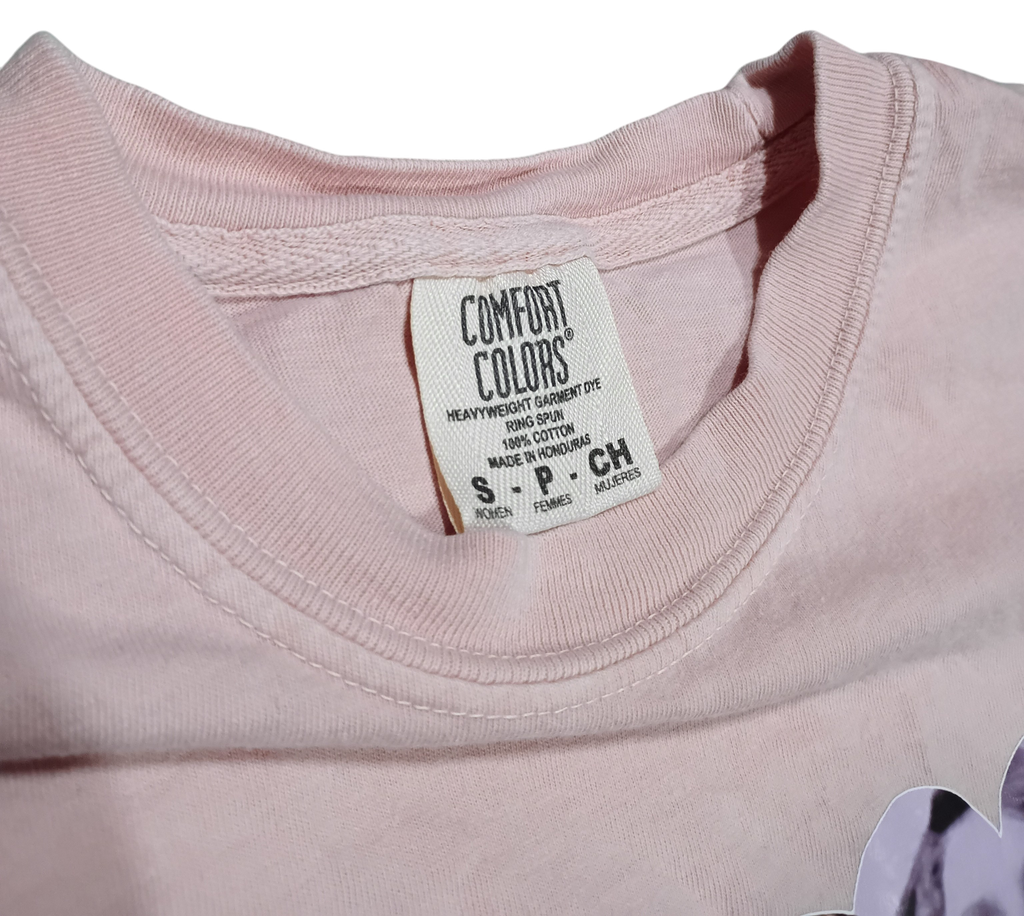 Taylor Swift The Era's Tour Album Pink Short Sleeve Crop T Shirt Womens Small image 3