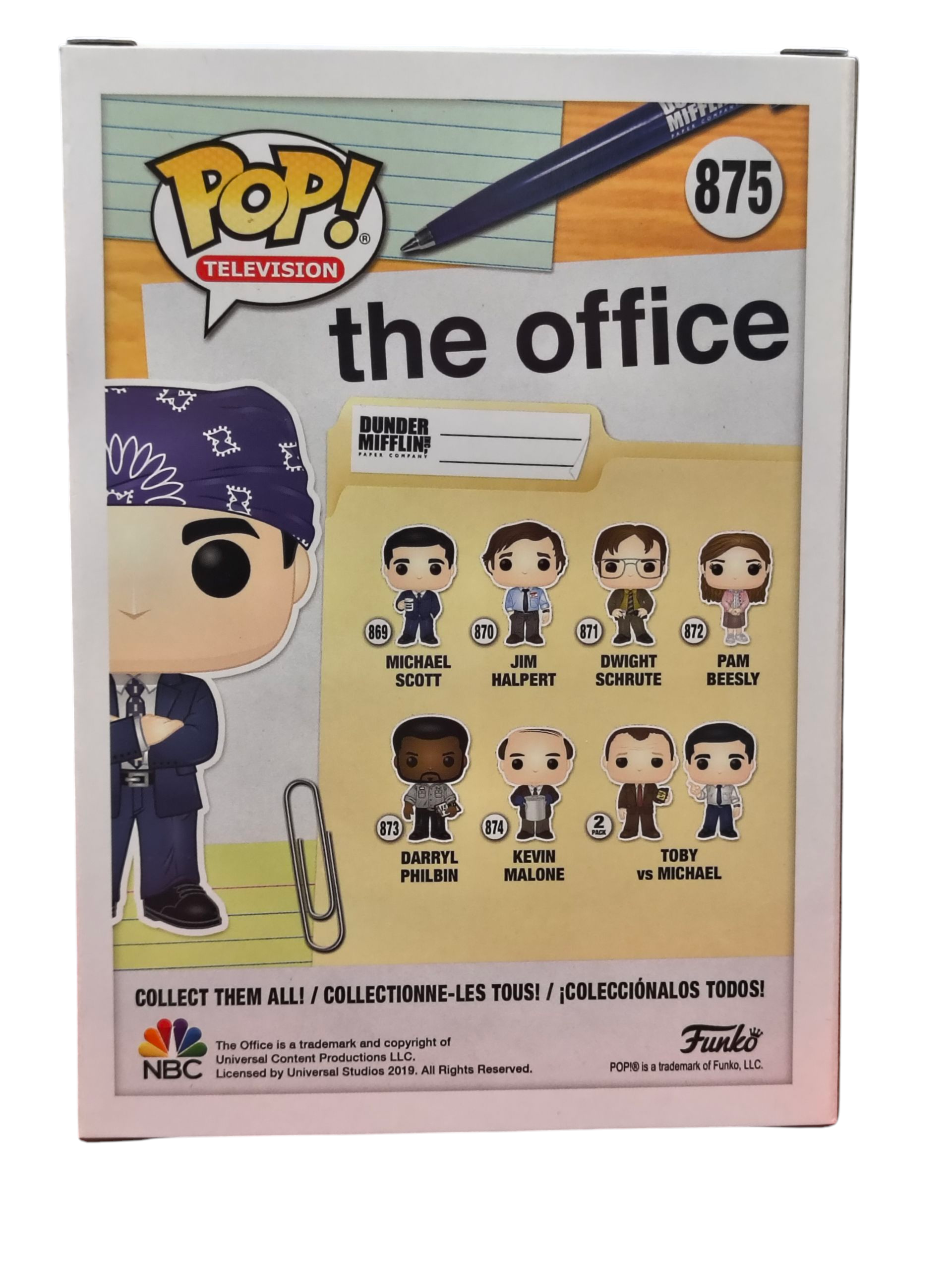 Funko Pop The Office Prison Mike 875 Hot Topic Exclusive - SC image 2