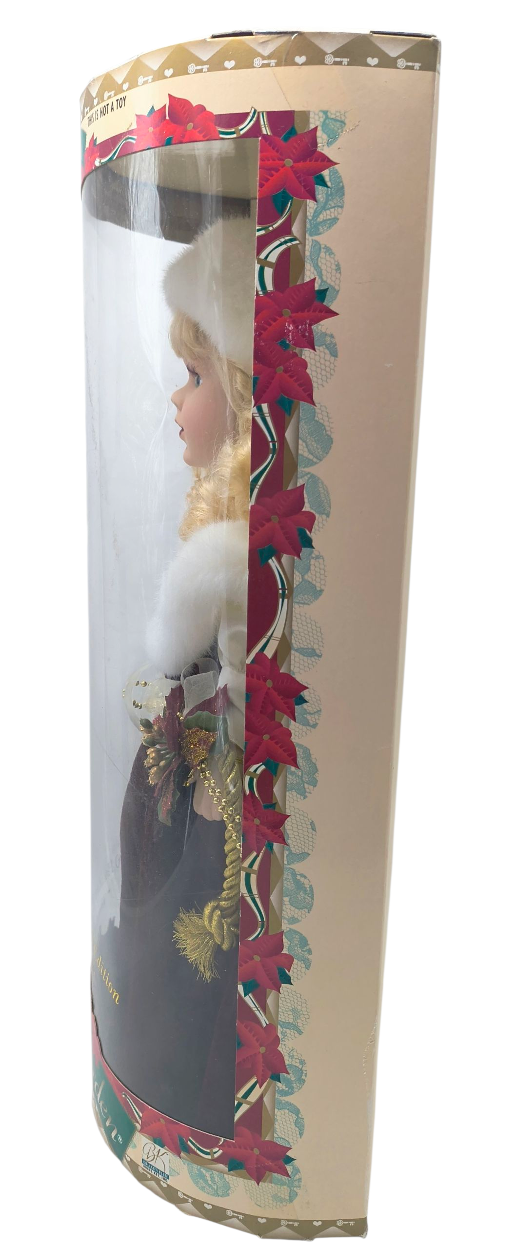 2000 Brass Key Victorian Garden Holiday 3rd In Series 16” Porcelain Doll image 3
