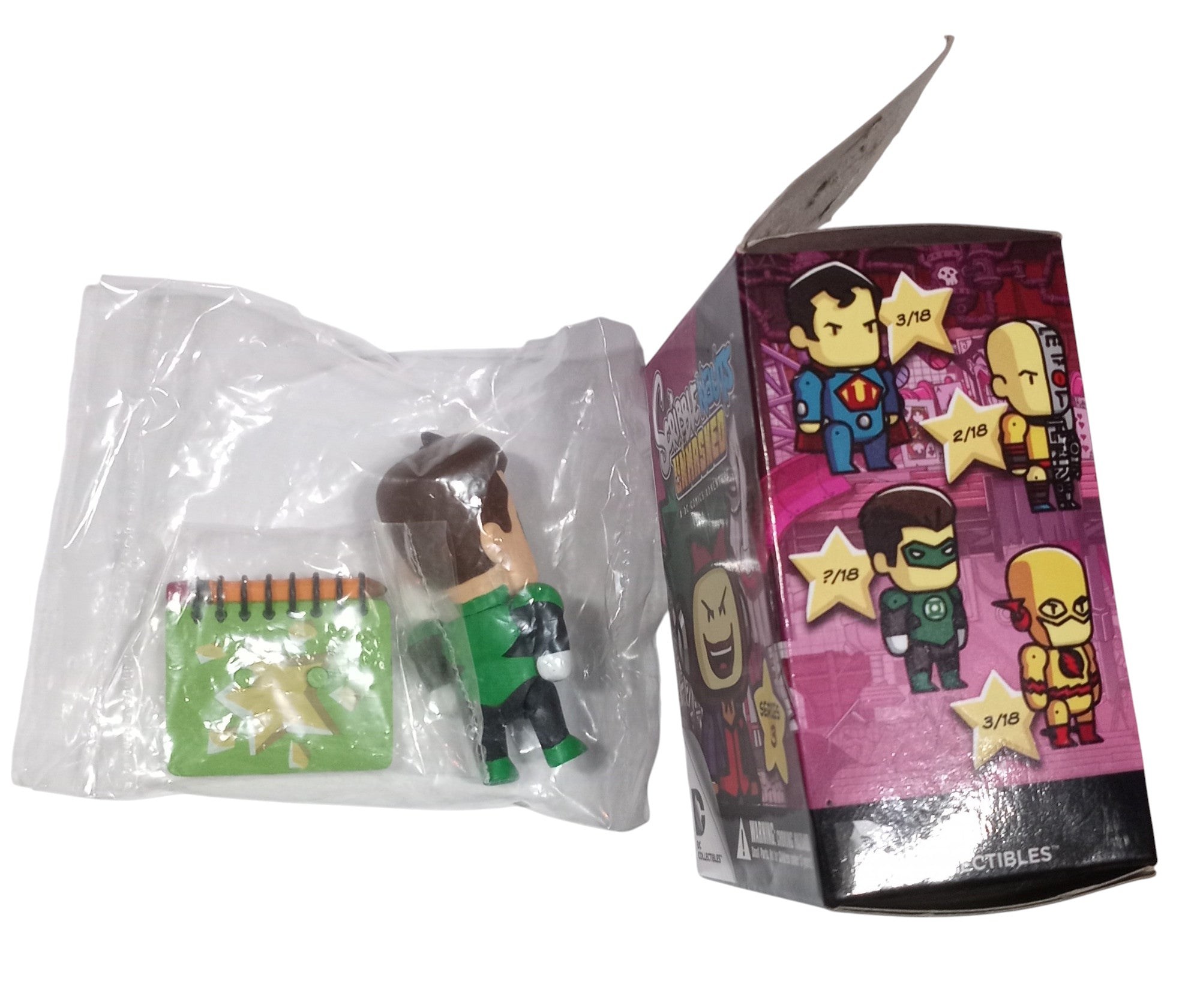 Scribblenauts Unmasked DC Comics Green Lantern Hal Jordan Blind Box Figure - DT image 2