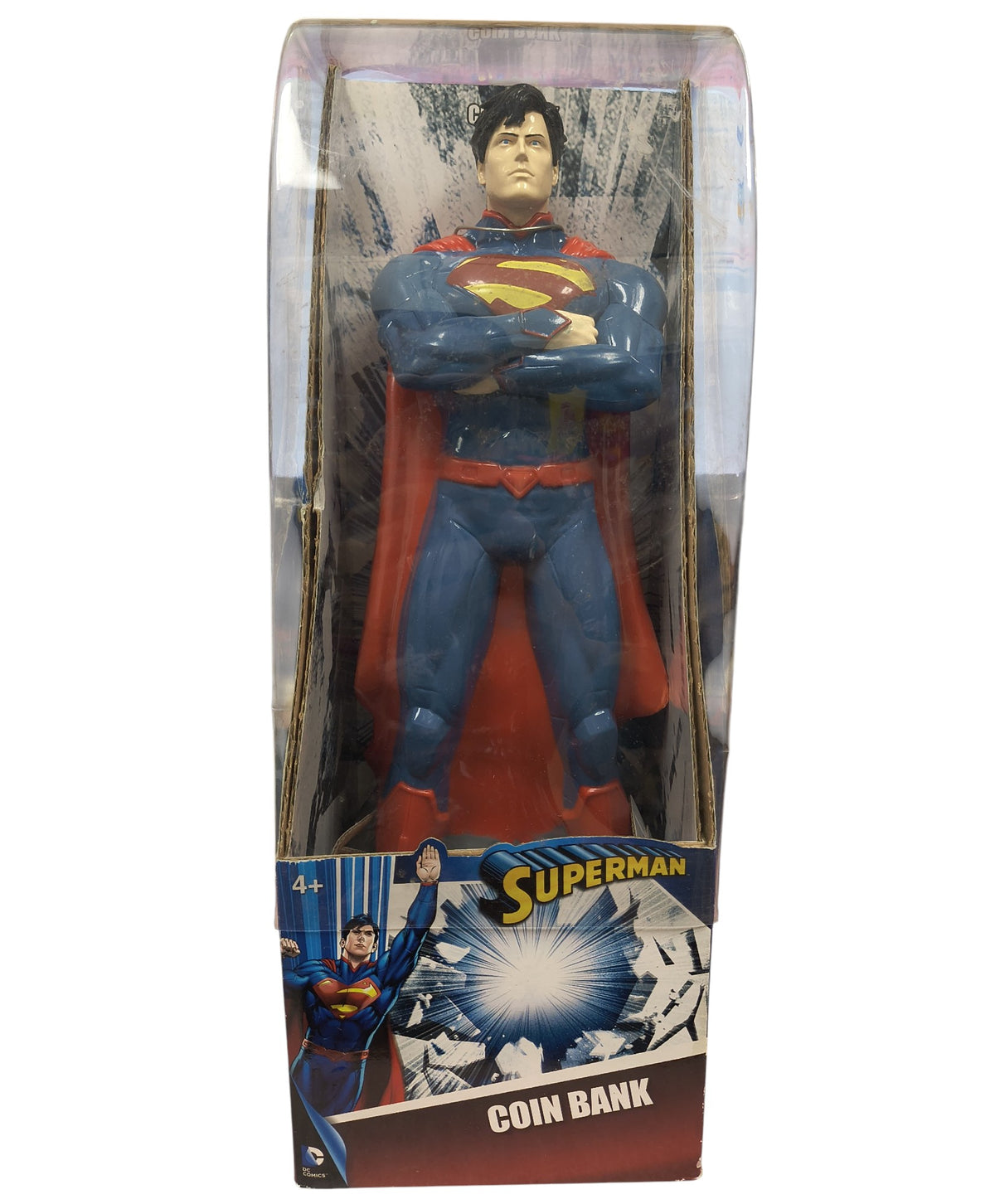 Monogram DC Comics Superman New 52 Figure 14" Coin Bank #72477 Exclusive