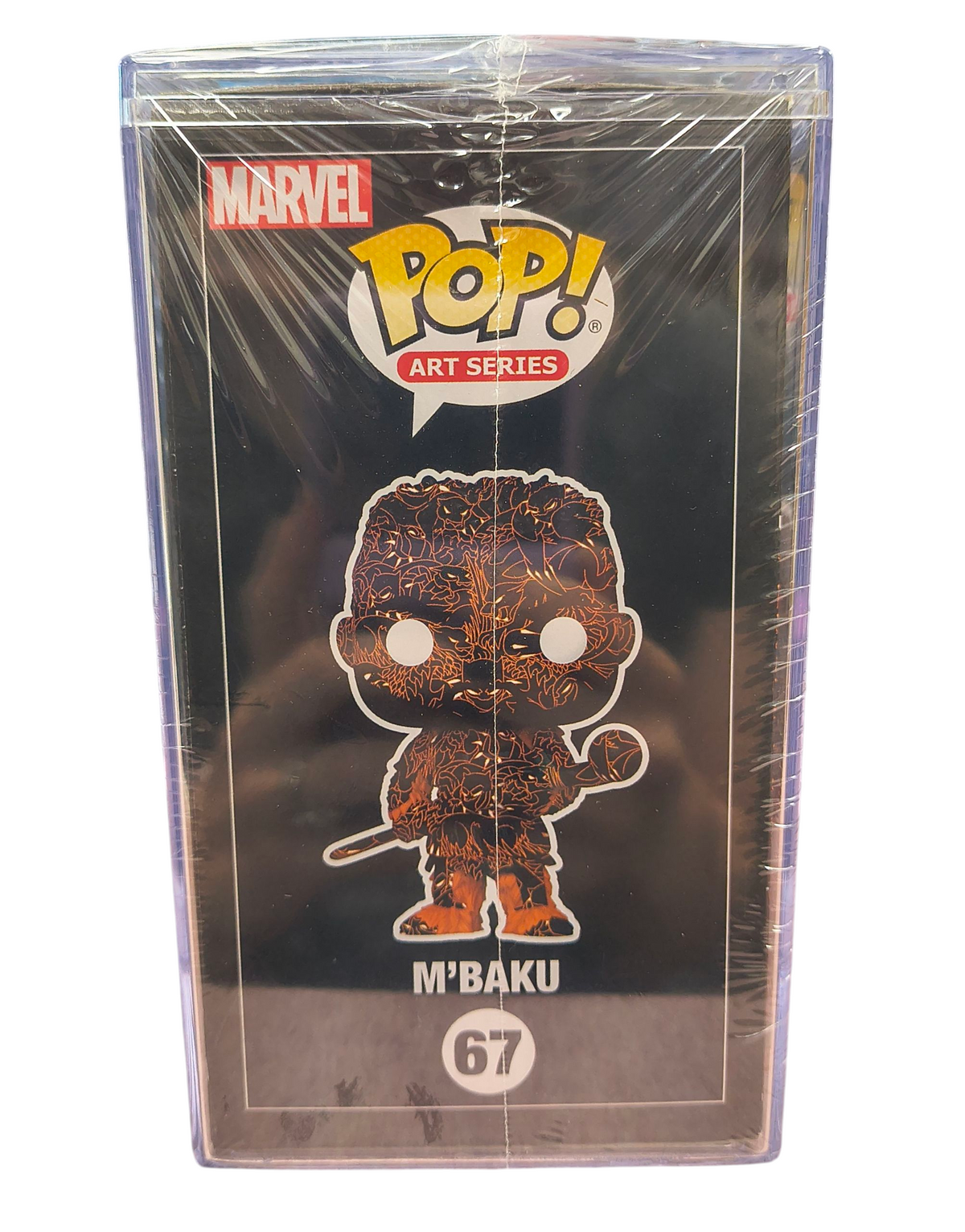 2022 Marvel Funko Pop Black Panther M'Baku #67 Art Series Walmart Exclusive - SC image 6