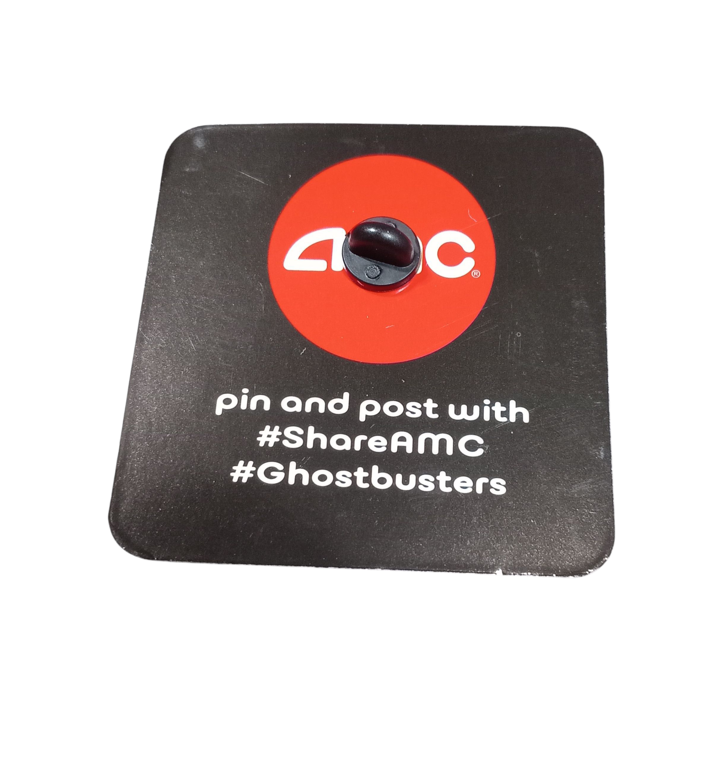 2016 AMC Theaters Ghostbusters Promotional Promo Movie Enamel Pin - DT image 2