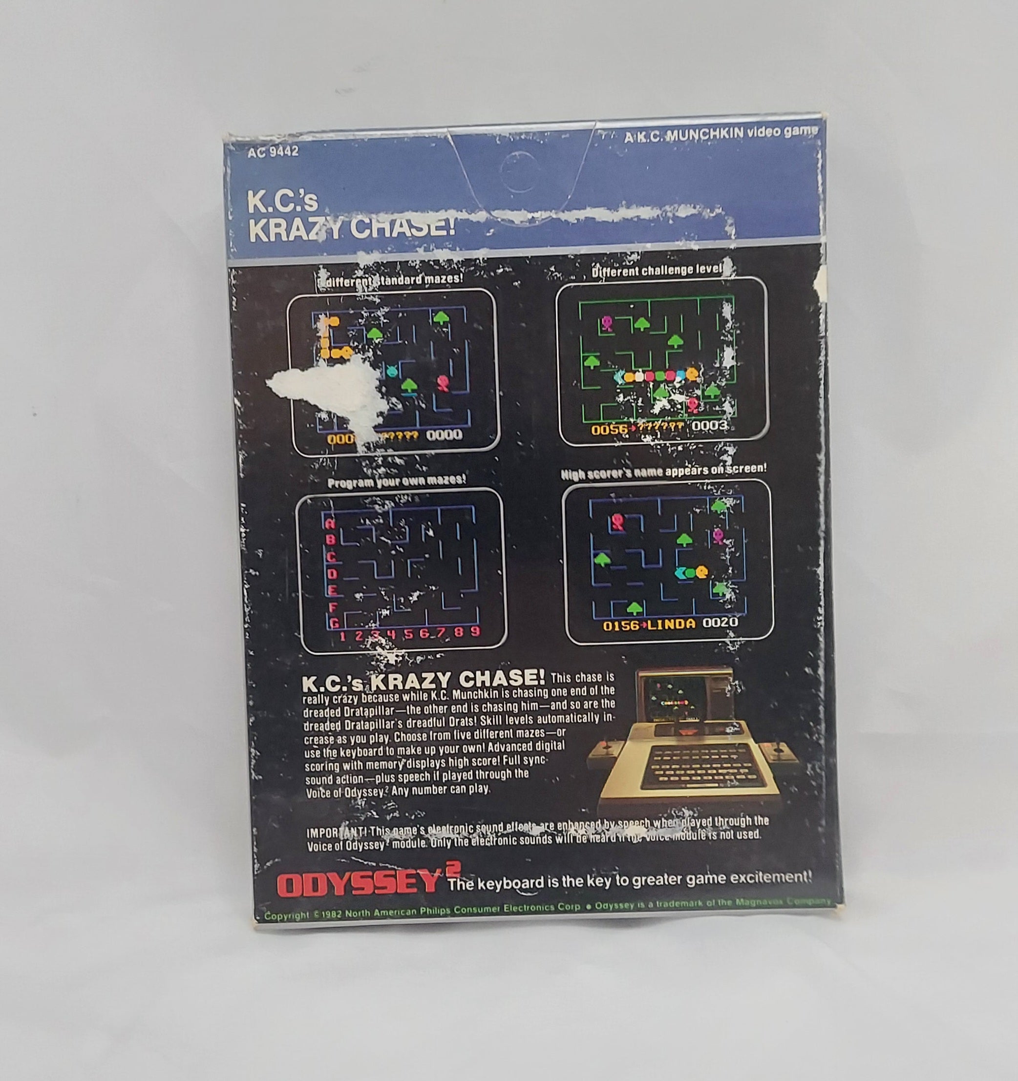 1982 Magnavox Odyssey 2 KC's Krazy Chase - Sealed image 2
