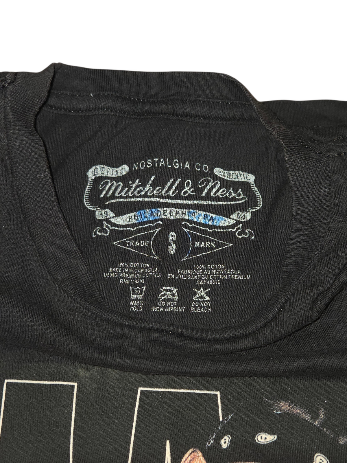 Mitchell & Ness Allen Iverson Slam Respect The Game Magazine Cover T-Shirt Small image 3