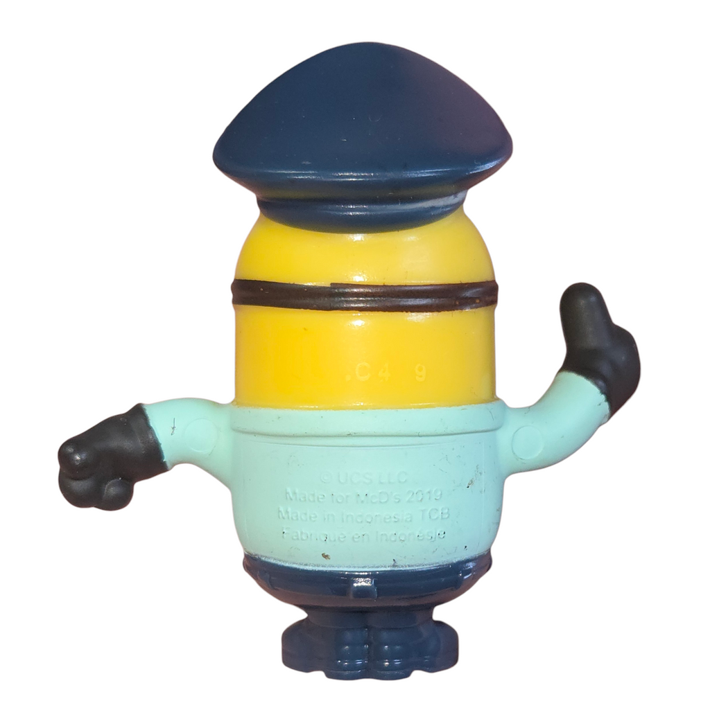 Lot of 2019 McDonald's Minions And Kinder Minion 8 Figures Pilot, King, Hippie + image 11