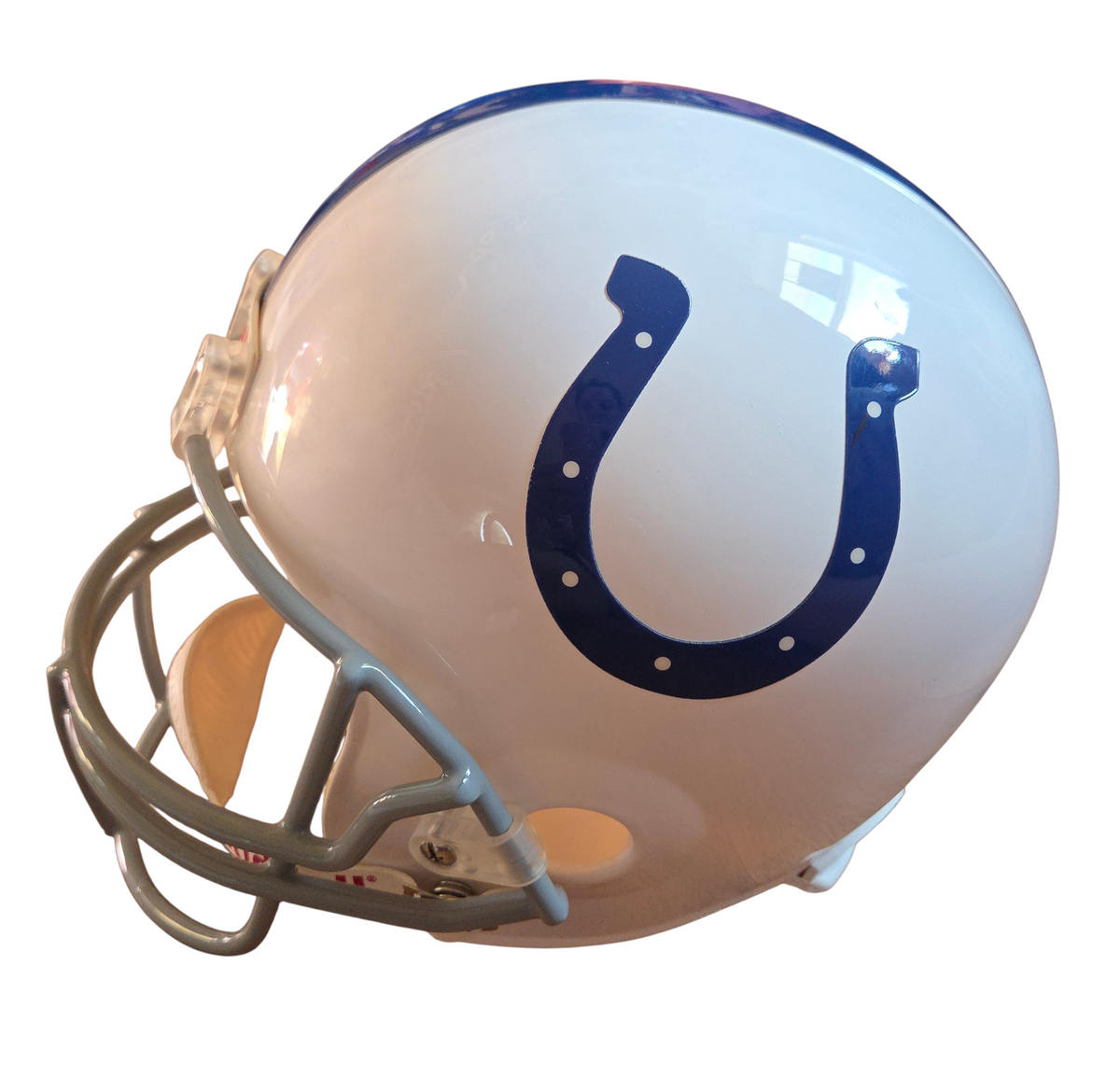 Riddell Speed Indianapolis COLTS Youth Size Replica Throwback Football Helmet image 3