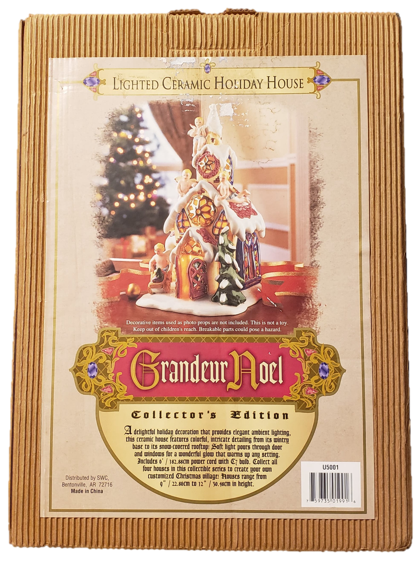 Grandeur Noel Collectors Edition Lighted Ceramic House image 3