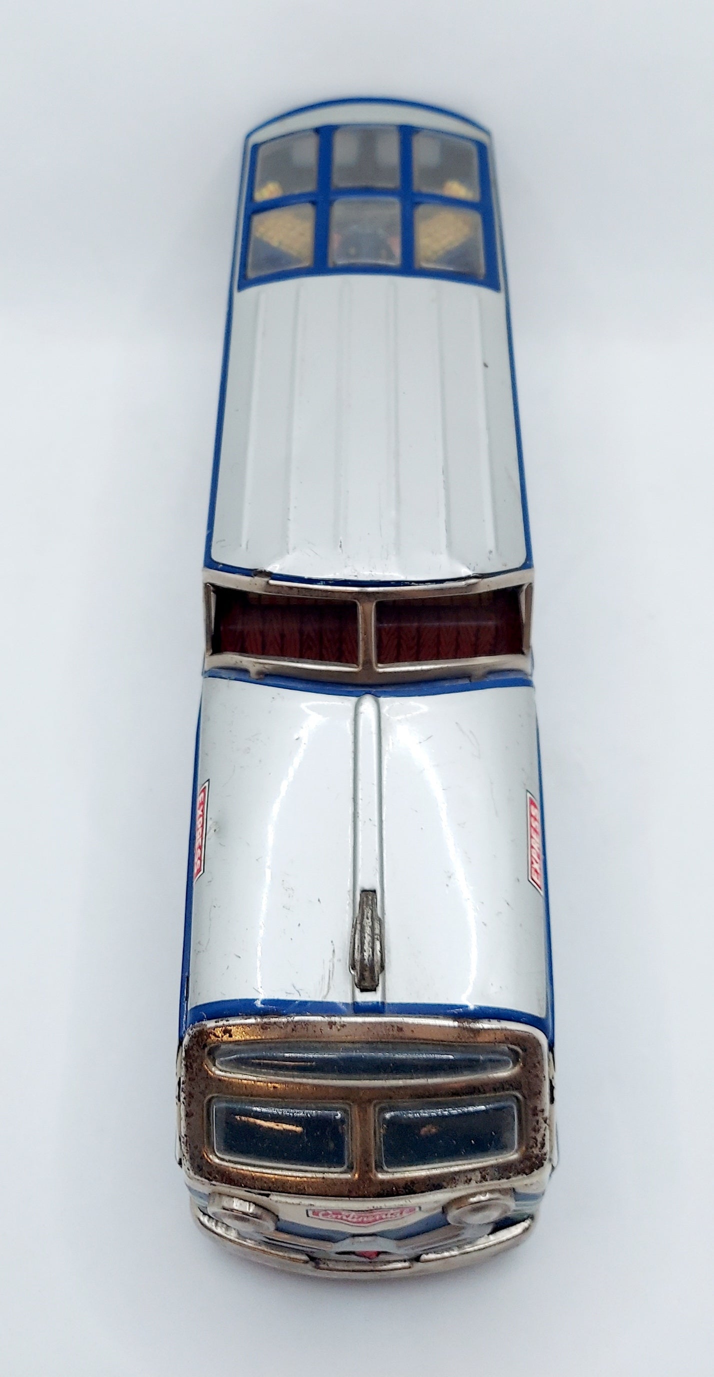 1950s/60s Nomura TN Continental Express #7 Tin Litho 156230 Friction Bus image 4