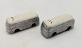 Vintage Greyhound Lines Metal Salt & Pepper Shakers