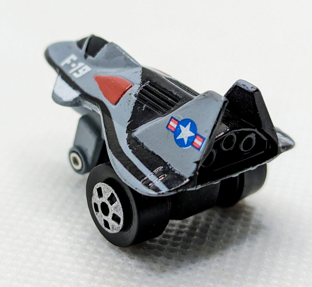 1988 Galoob Micro Machines Road Champs Combat Jet F-19 Fighter Plane image 2