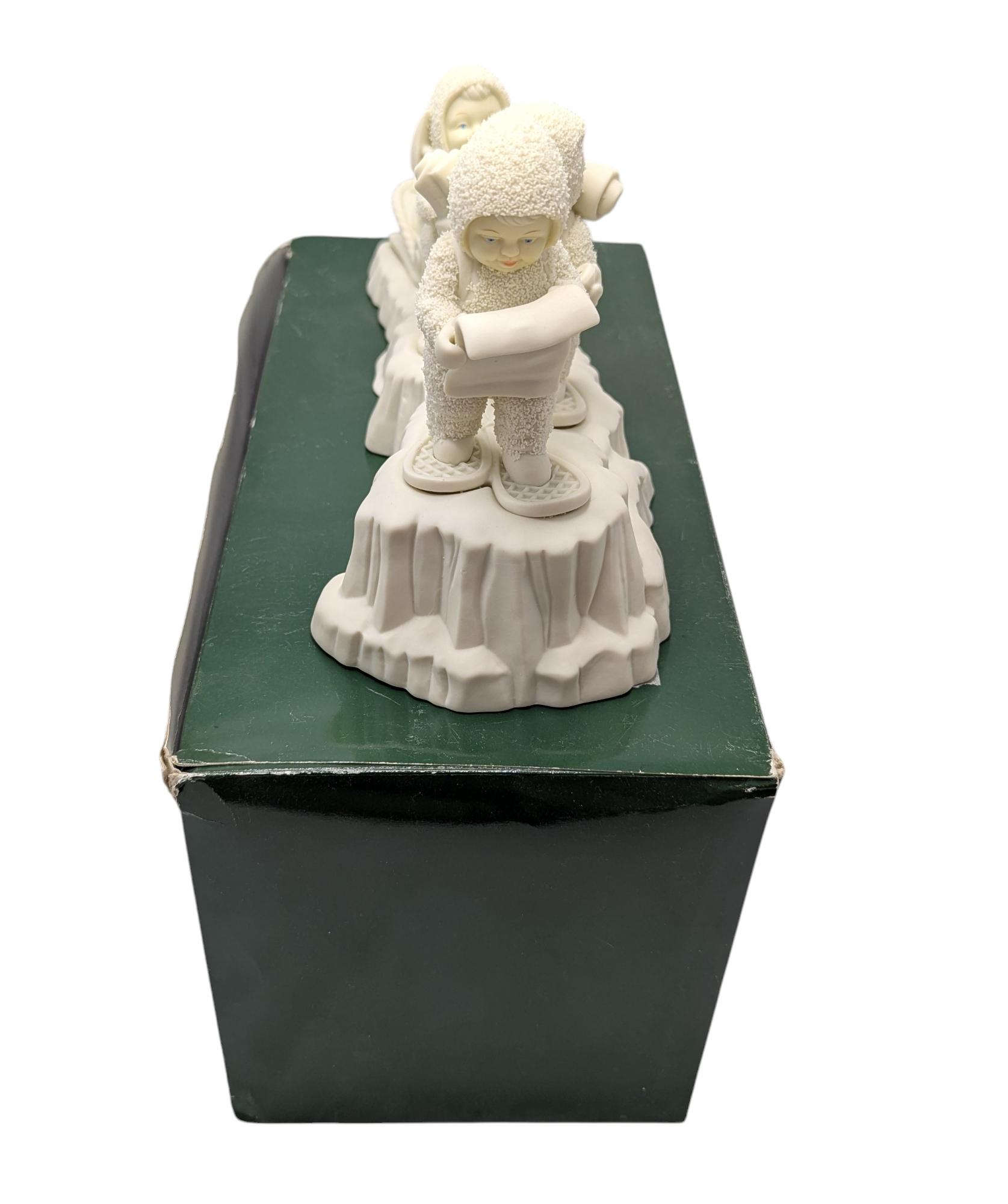 1996 Department 56 Snowbunnies Limited Edition Climb Every Mountain Figurine image 5
