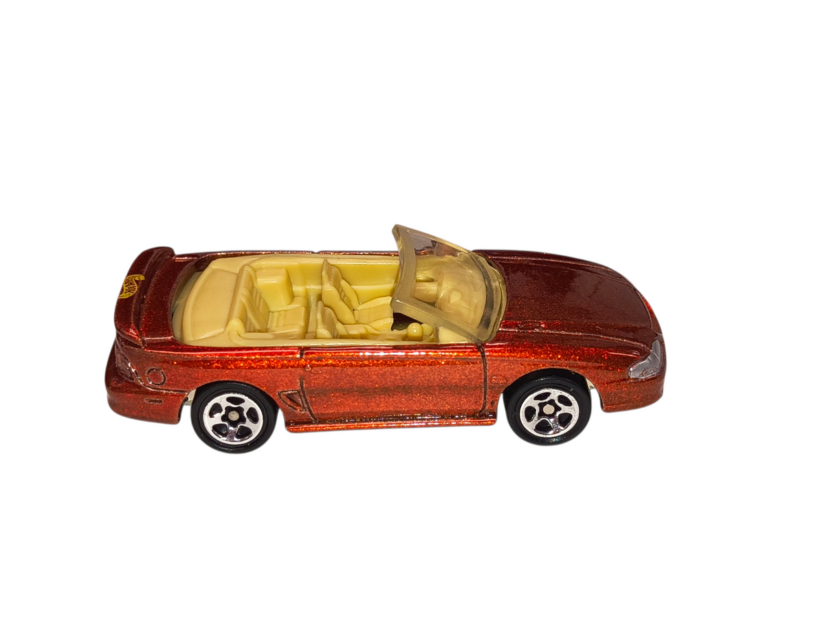 Hot Wheels First Editions 1996 Mustang GT Convertible Metallic Red #378