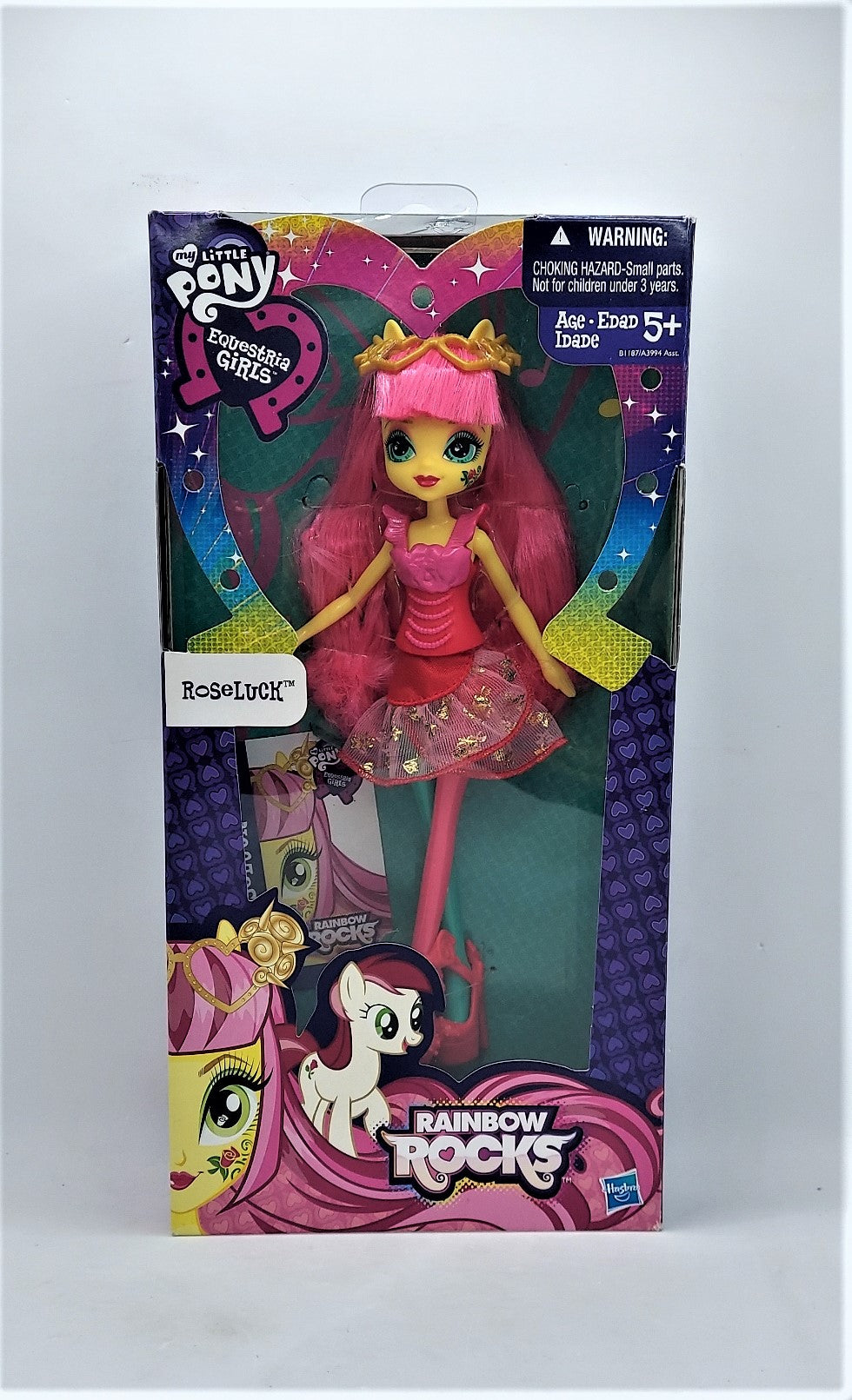 2014 My Little Pony Equestria Girls Rainbow Rocks Roseluck - 9"