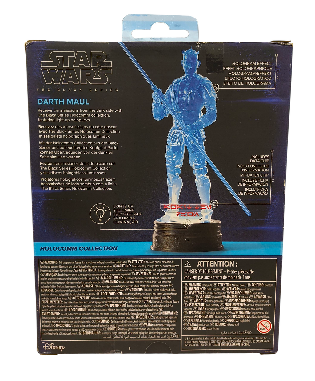 Hasbro Star Wars Black Series Holocomm Collection Darth Maul Action Figure image 2