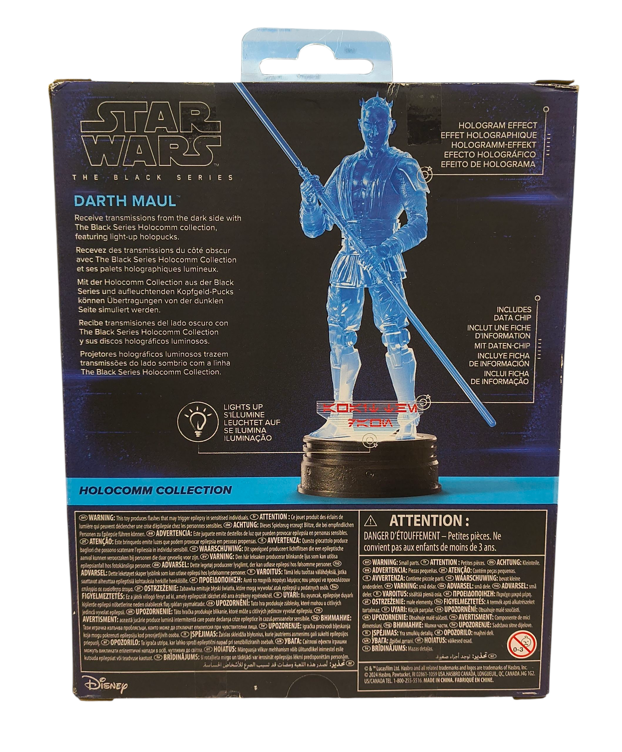 Hasbro Star Wars Black Series Holocomm Collection Darth Maul Action Figure image 2