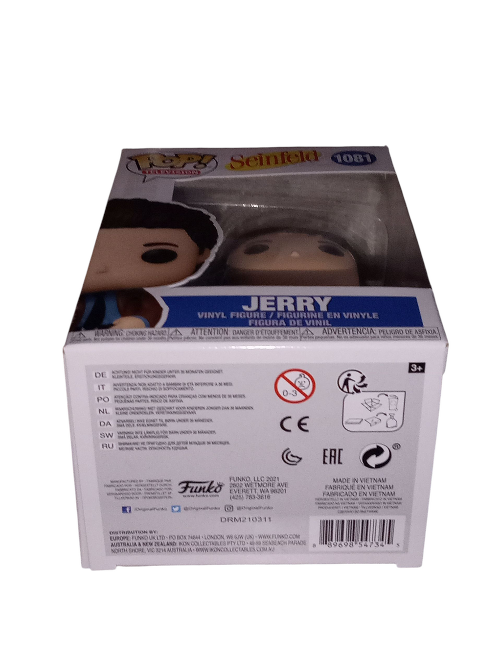 Funko POP! Television Seinfeld Jerry #1081 Vinyl Figure image 3