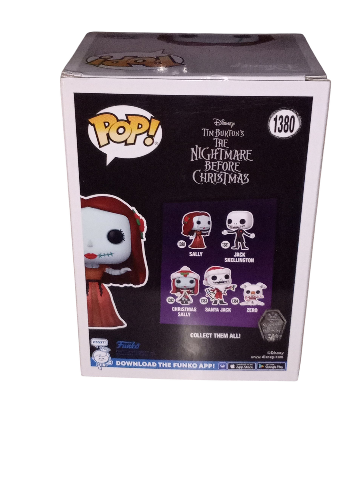 Funko Pop! Disney Nightmare Before Christmas 30th Anniversary Sally #1380 image 5