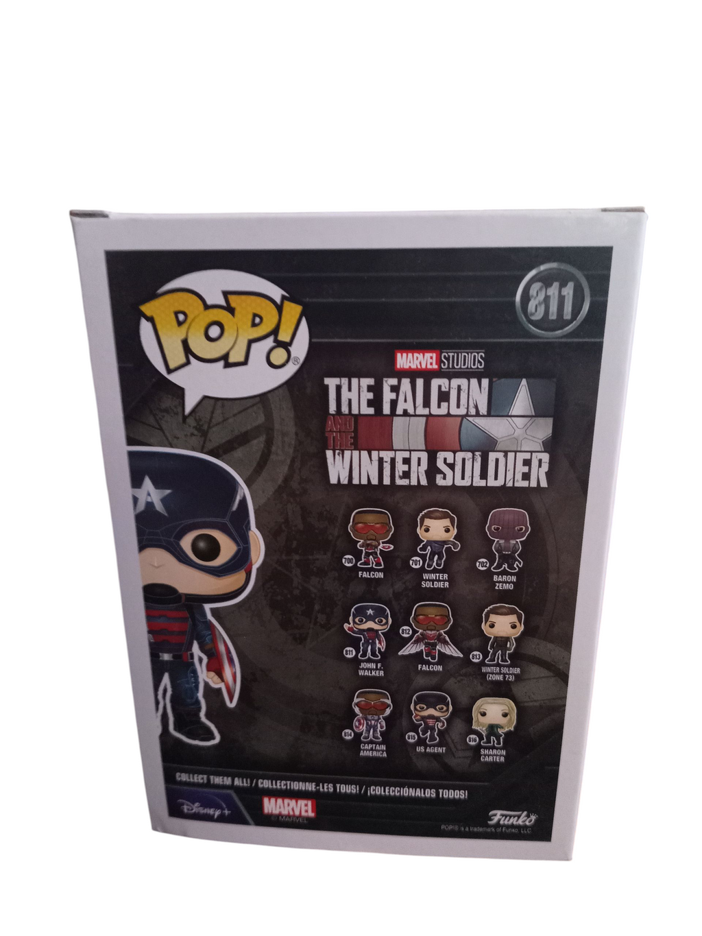 Funko POP! Marvel The Falcon and The Winter Soldier John F Walker #811 Figure image 2