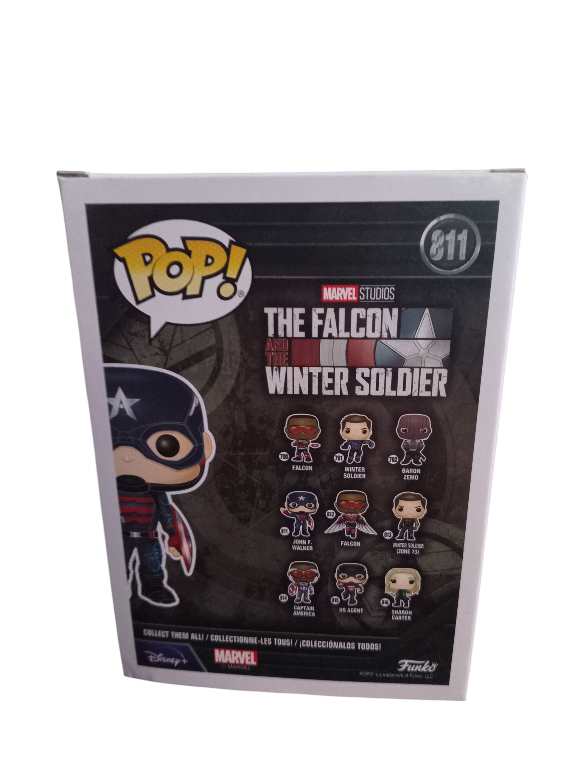 Funko POP! Marvel The Falcon and The Winter Soldier John F Walker #811 Figure image 2