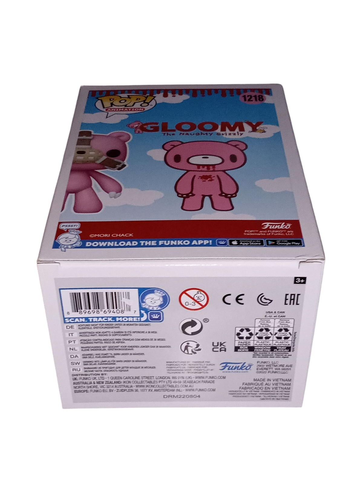 Funko Pop! Animation Gloomy Bear #1218 Toy Tokyo New York Comic Con LE image 4