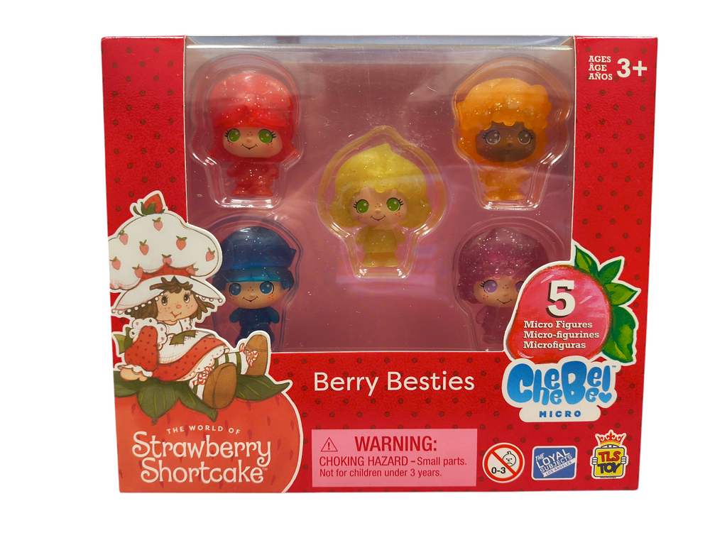 2024 The Loyal Subjects Strawberry Shortcake Berry Besties CheeBee Figure 5 Pack