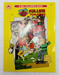 1991 Golden Book Attack Of The Killer Tomatoes Big Coloring Book