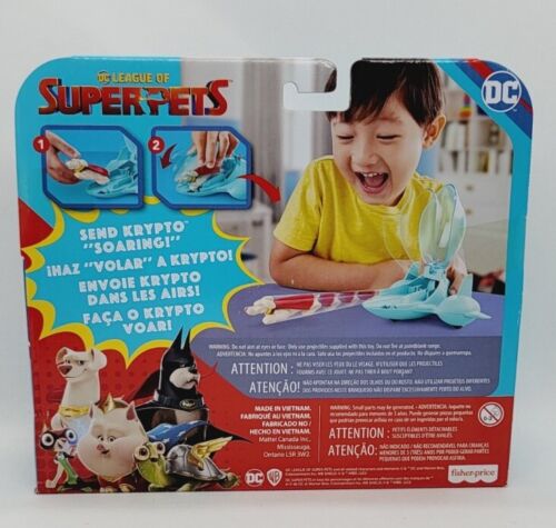 Fisher-Price DC League Of Super-Pets Super Launch Krypto Vehicle Set image 3