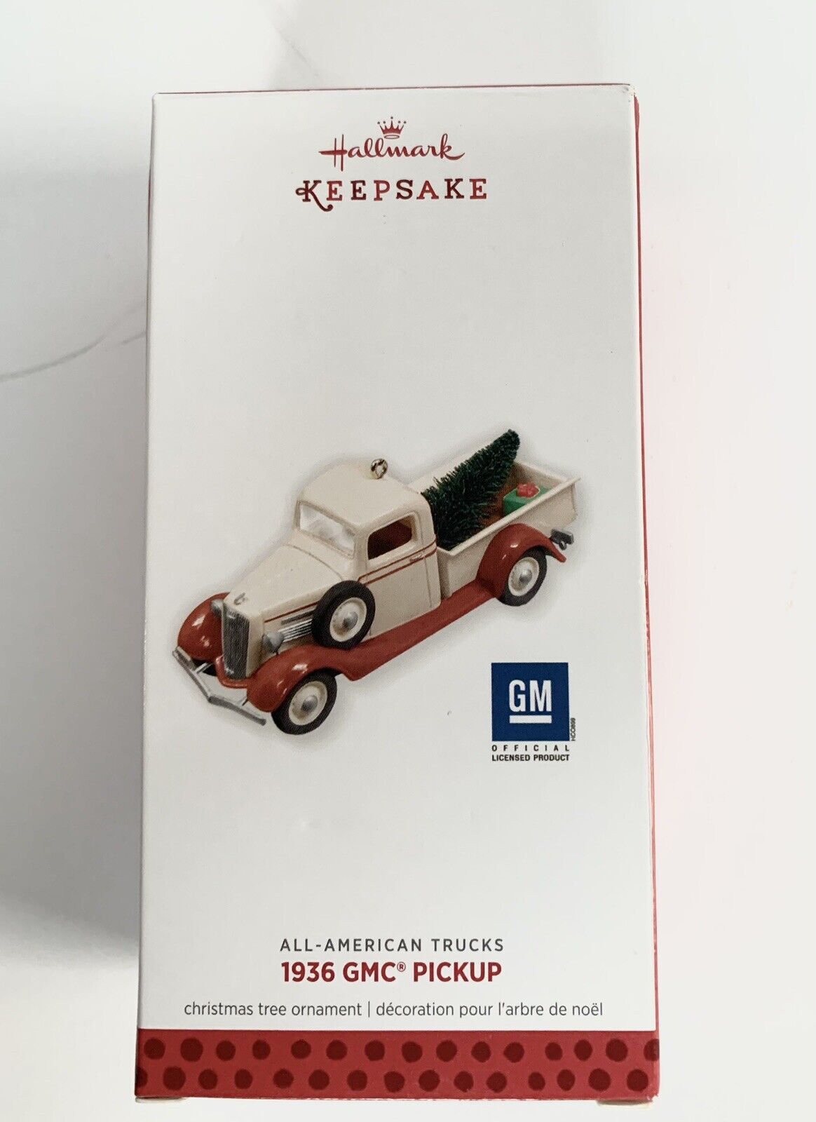 2013 Hallmark Keepsake All-American Trucks: 1936 GMC Pickup Ornament