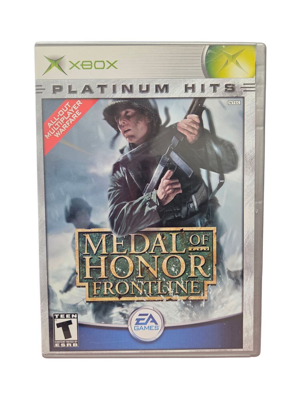 2003 EA Medal of Honor Frontline Platinum Hits Microsoft Xbox CIB