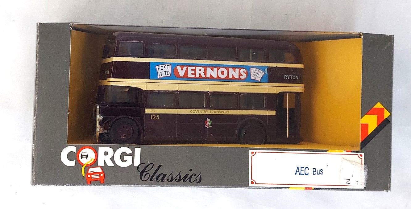 1986 Corgi Classics Vernons AEC Bus C599/6