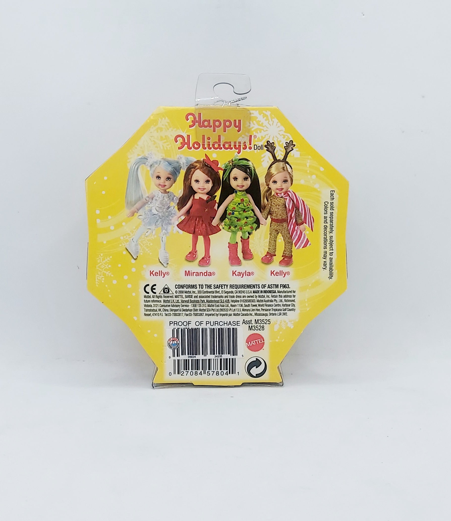 2008 Happy Holidays LFOK Poinsetta Miranda Doll M3528 image 2