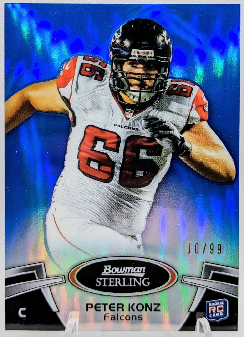 2012 Bowman Sterling Blue Refractor /99 Peter Konz #22 Rookie RC