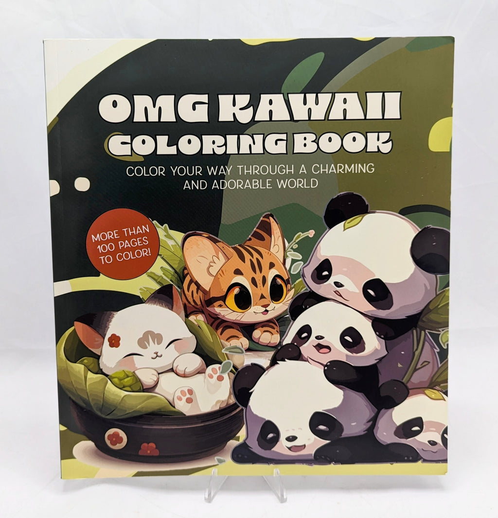 Chartwell O.M.G. Kawaii Coloring Book: Kawaii Cute Coloring Book 100+ Pages