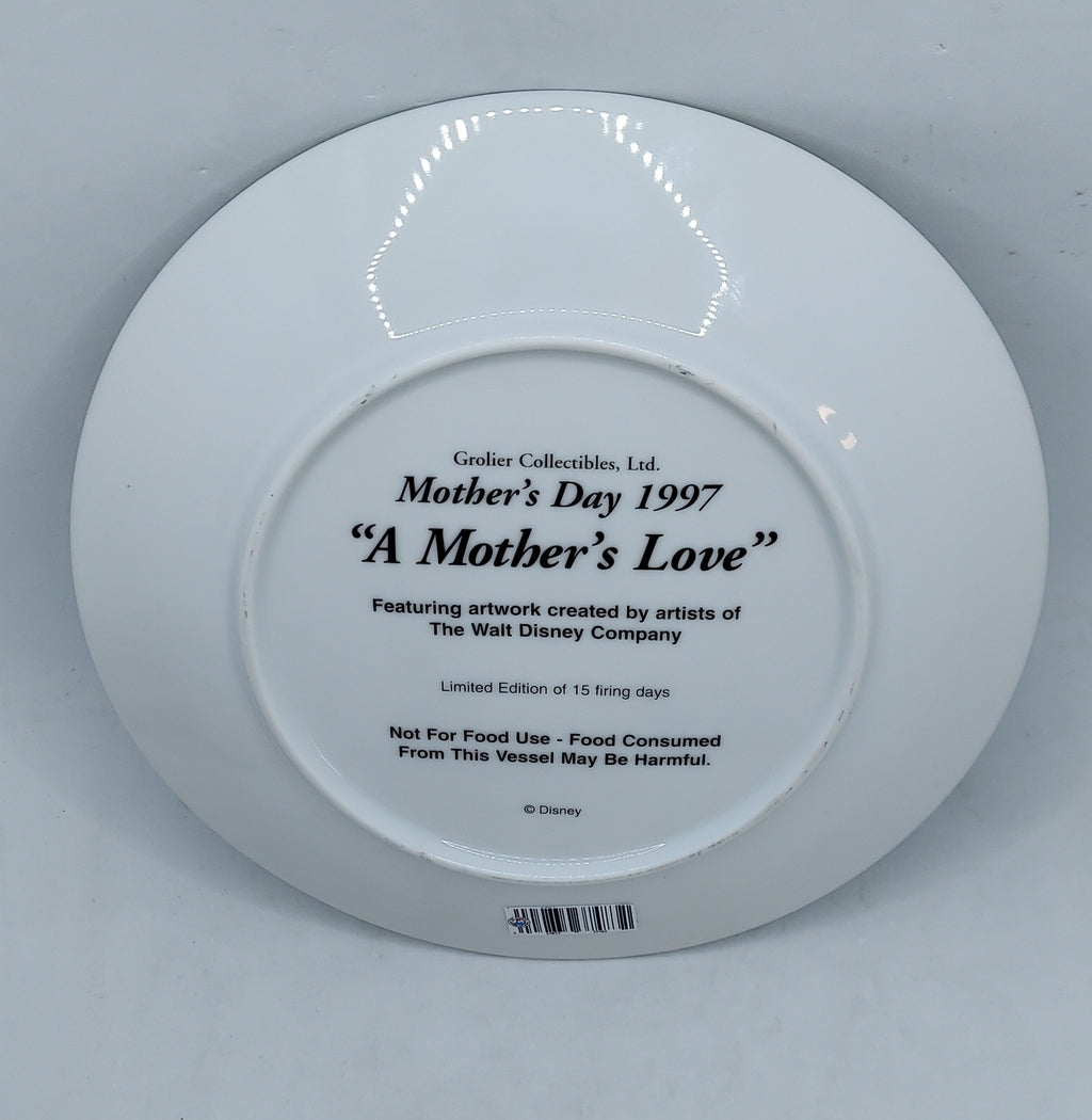 1997 Grolier Collectibles Disney Lion King Mother's Day A Mother's Love Plate image 2