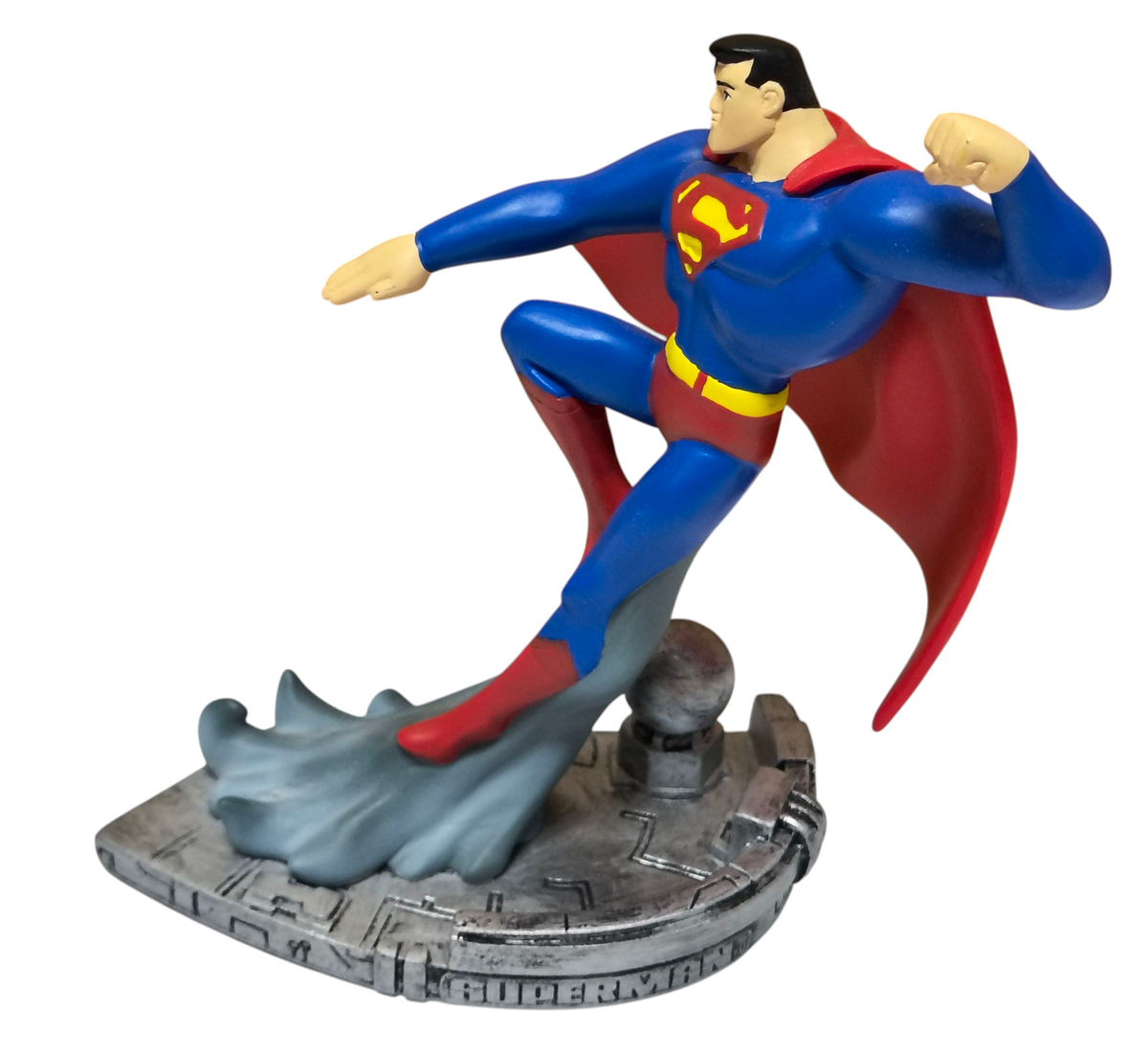 2005 Monogram Justice League Cartoon Network Cold Cast 4.5" Superman Figurine