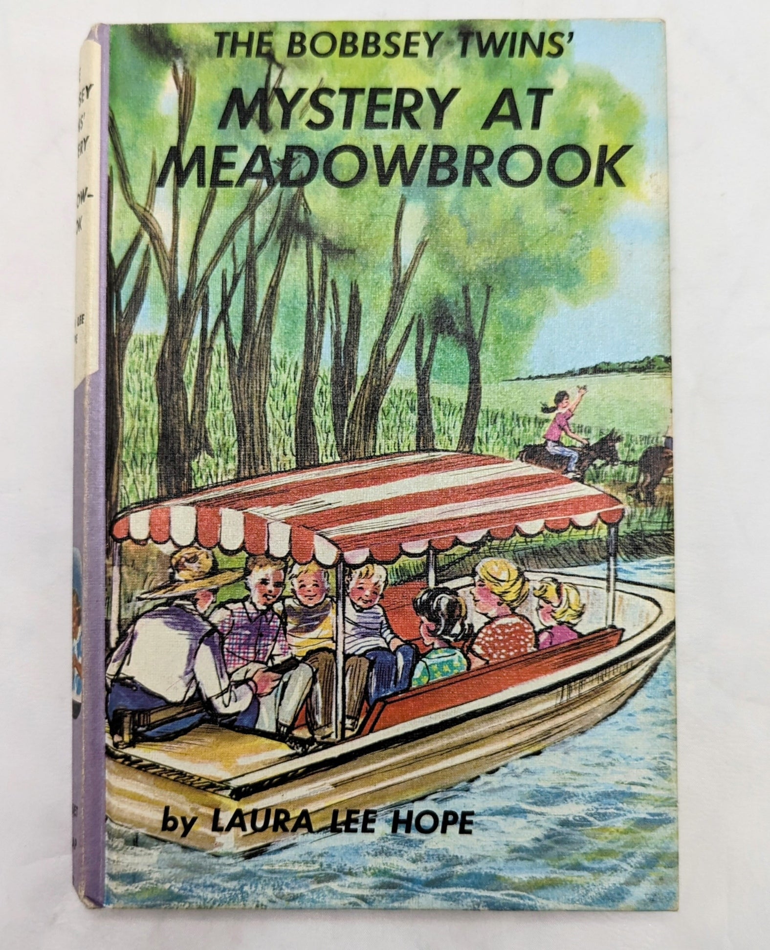 1963 The Bobbsey Twins' Mystery At Meadowbrook by Laura Lee Hope HC