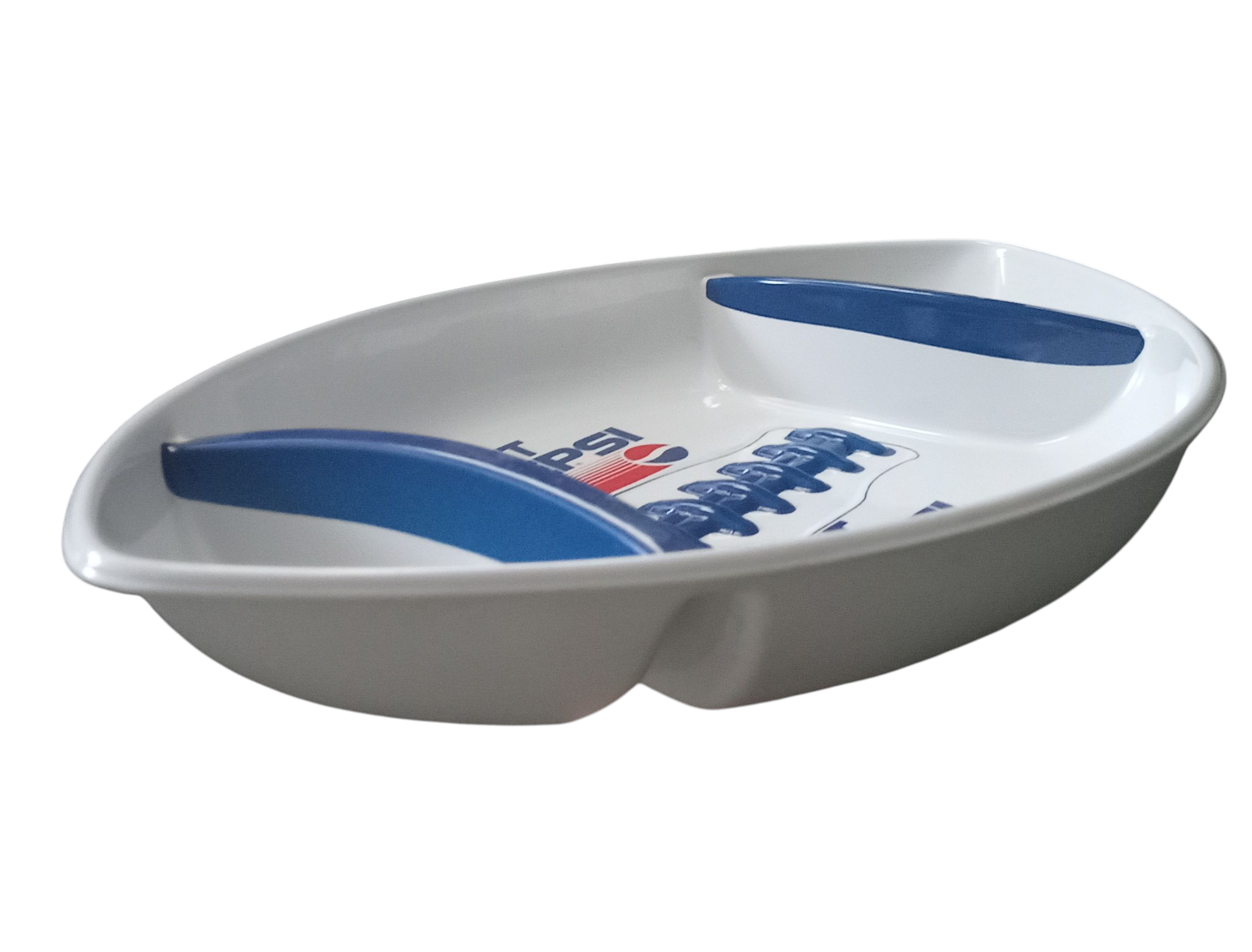 Vintage Diet Pepsi Football Shaped Promo Plastic Snack And Dip Tray image 3