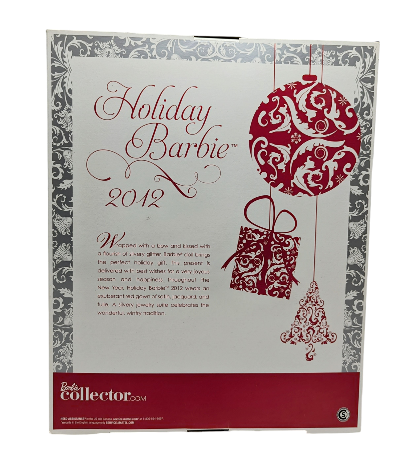2012 Mattel Barbie Collector Holiday Barbie Doll W3465 image 2