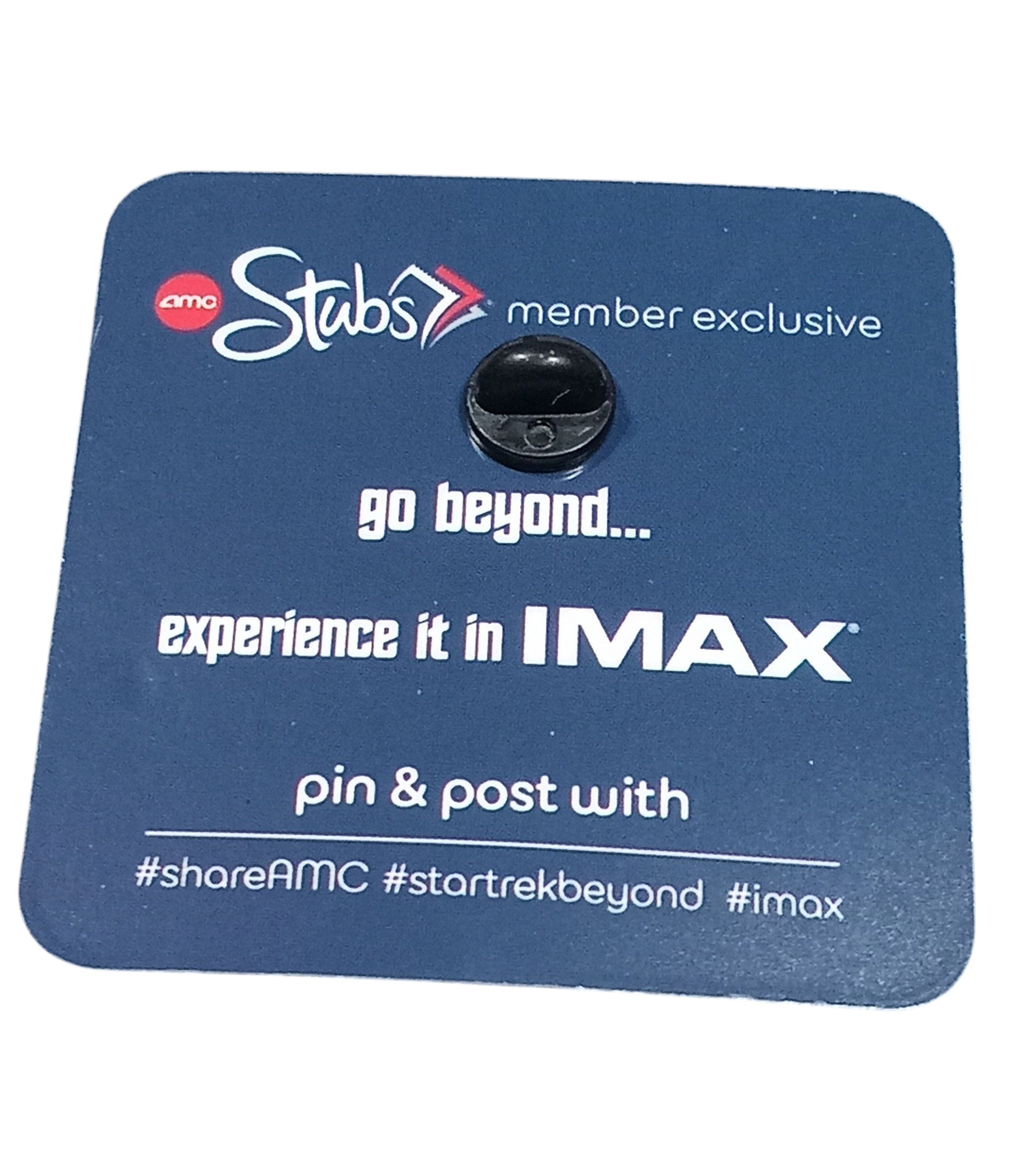 Star Trek Beyond IMAX AMC/Stubs Promotion Enamel Pin - DT image 2