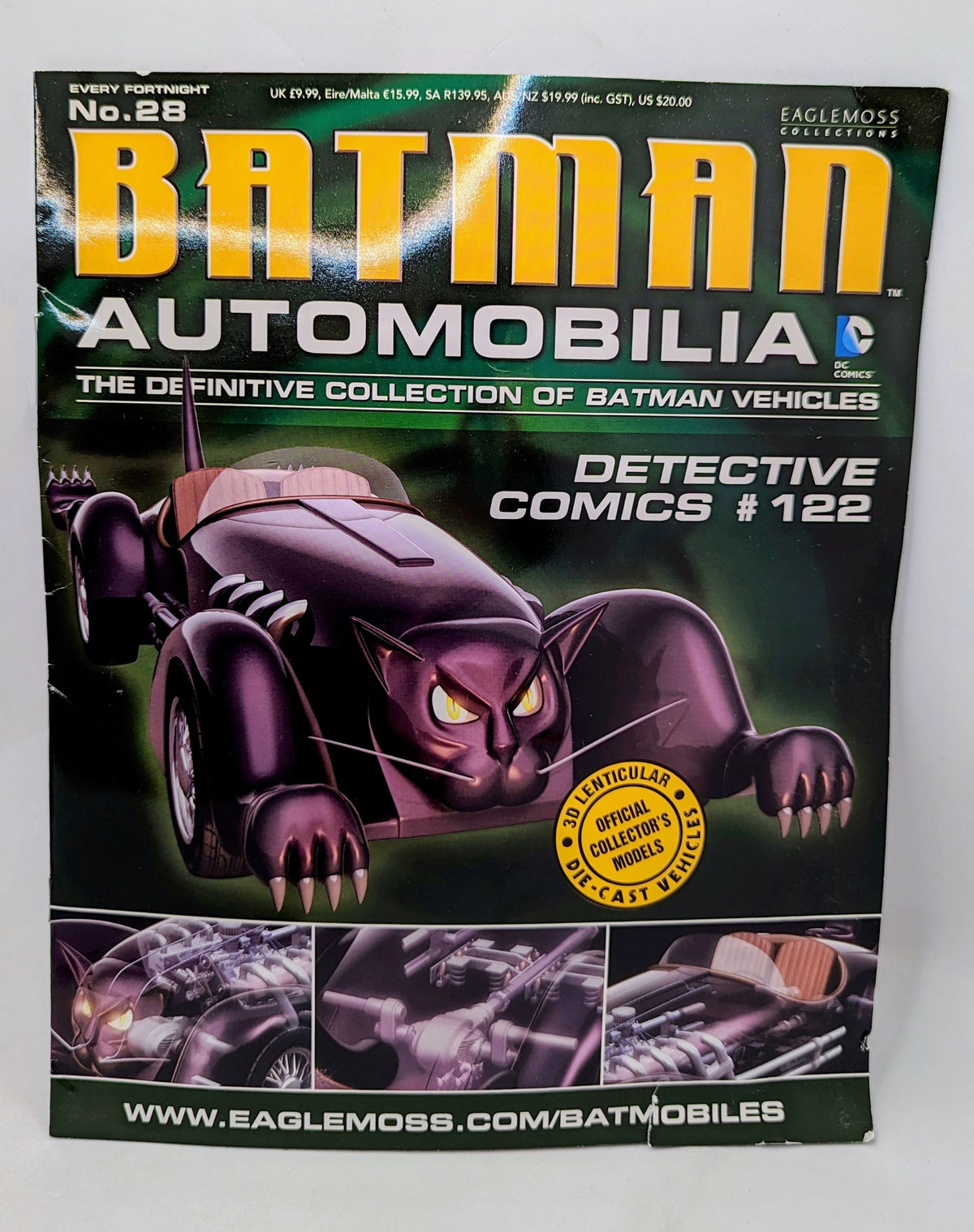 Eaglemoss Batman Automobilia Detective Comics #122 Catmobile image 3