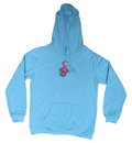 Freeze Disney Alice In Wonderland Blue Hoodie Sweatshirt Cheshire Cat S(4-6)